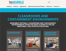 Tablet Screenshot of biobubble.com